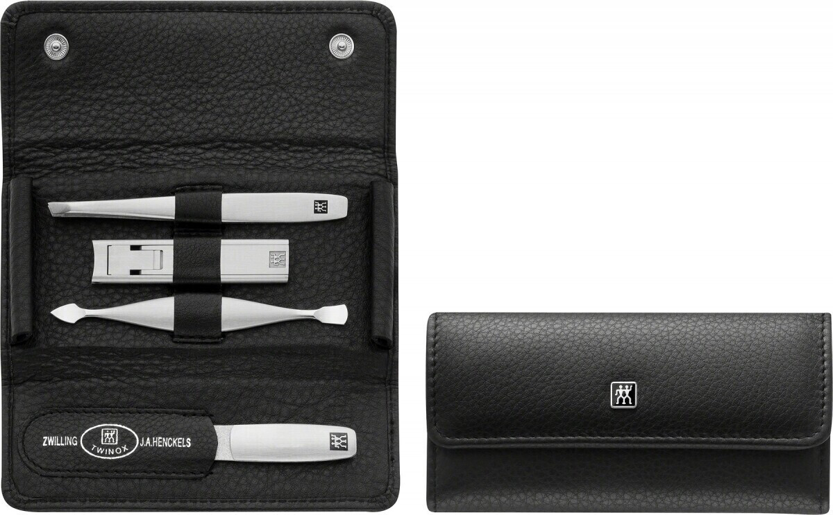 ZWILLING YES. Henckels Twinox pocket case black (4 pcs.)