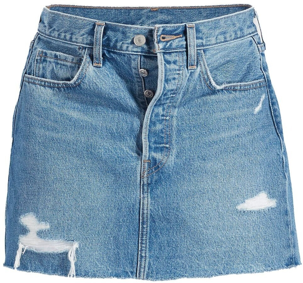 Levi's Icon Skirt medium indigo destructured