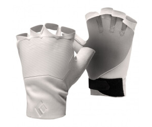 Black Diamond Crack Gloves L grau (White)