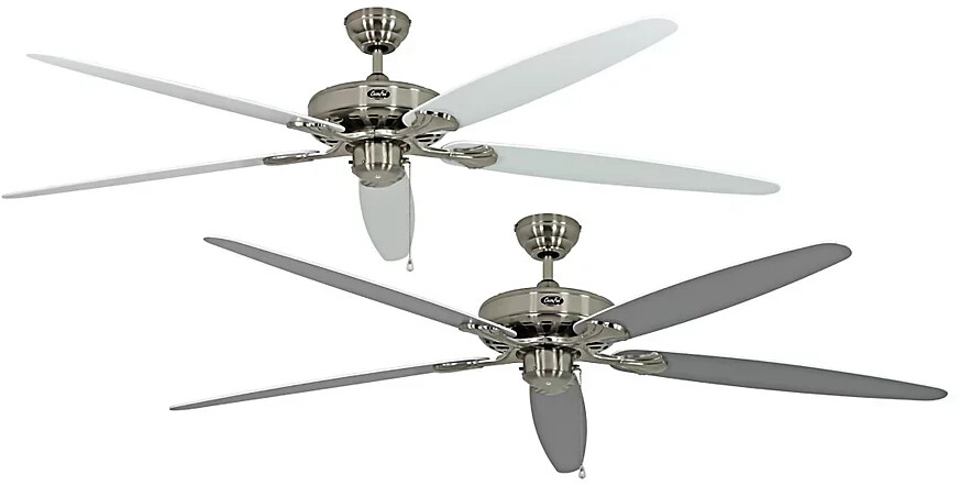 CasaFan Classic Royal 180 chrome blanc/gris