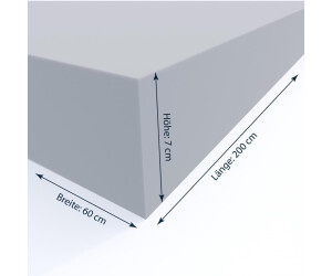 Polsterschaumstoffplatte Hochdicht – 15,2 Cm X 61 Cm X 182,9 Cm Für DIY-Projekte