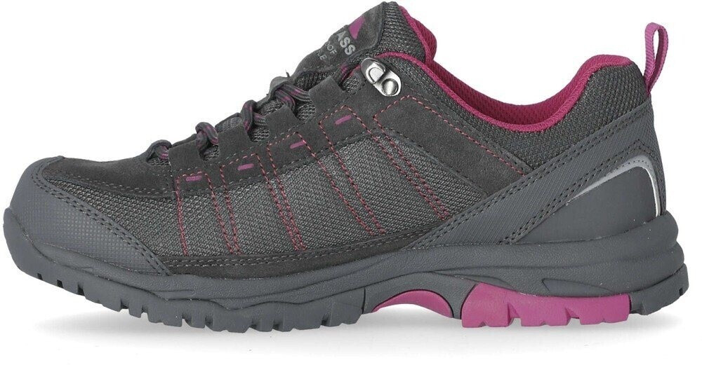 Trespass Scree Hiking Shoes Castle grey/pink