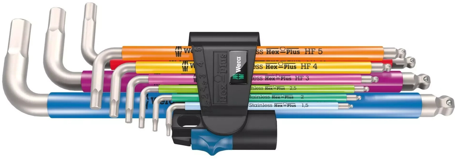 Wera 3950/9 Hex-Plus Multicolour (05022699001)