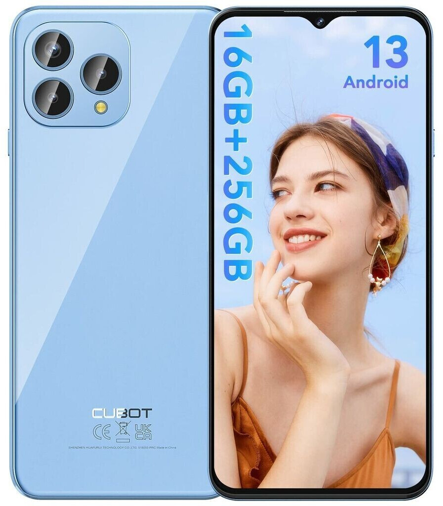 Cubot P80 256Go bleu
