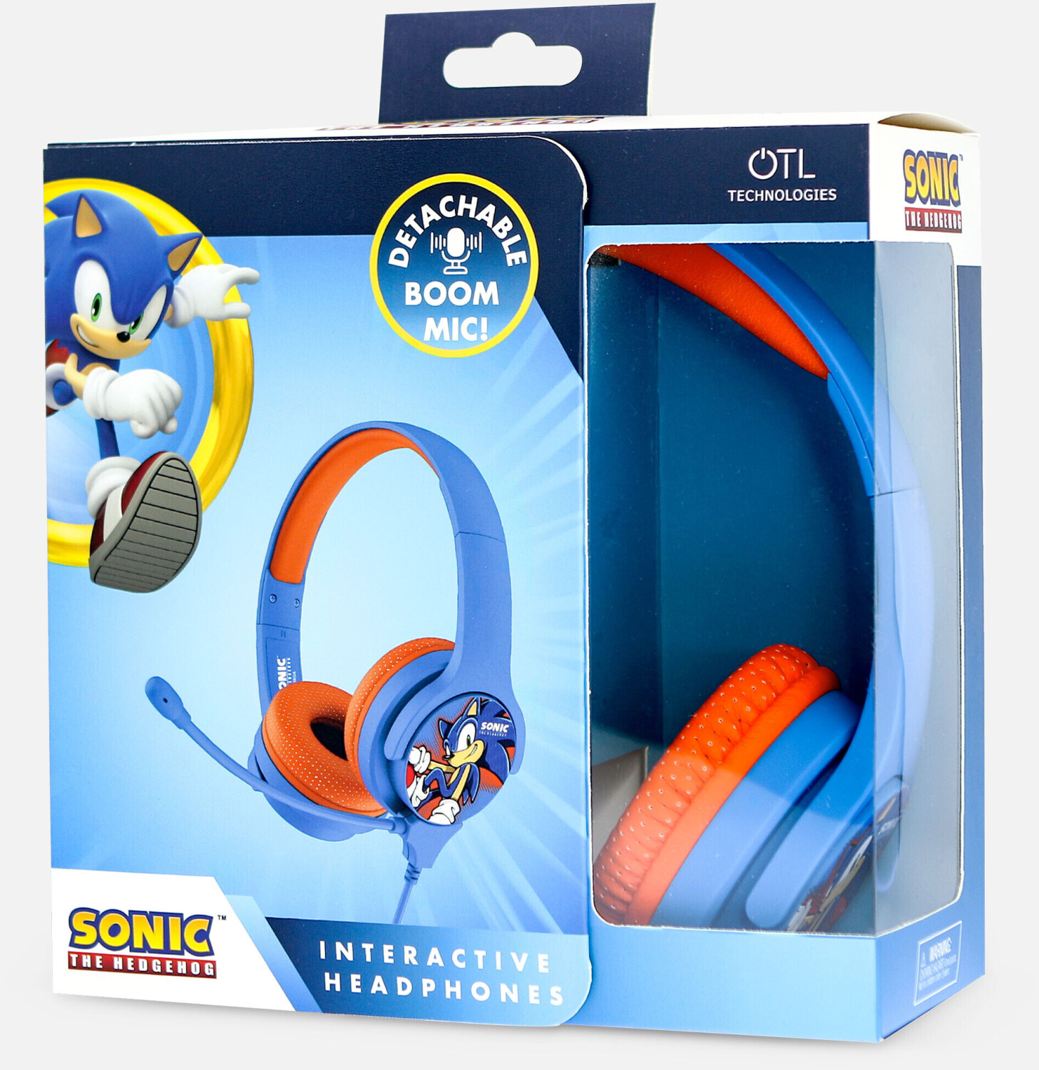 OTL Technologies Sonic The Hedgehog Auriculares Infantiles Inalámbricos  Azul