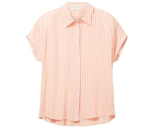 Echter Produktverkauf! Tom Tailor Gestreifte Bluse 27,90 | ab woven stripe orange Preisvergleich bei (1035881) € white