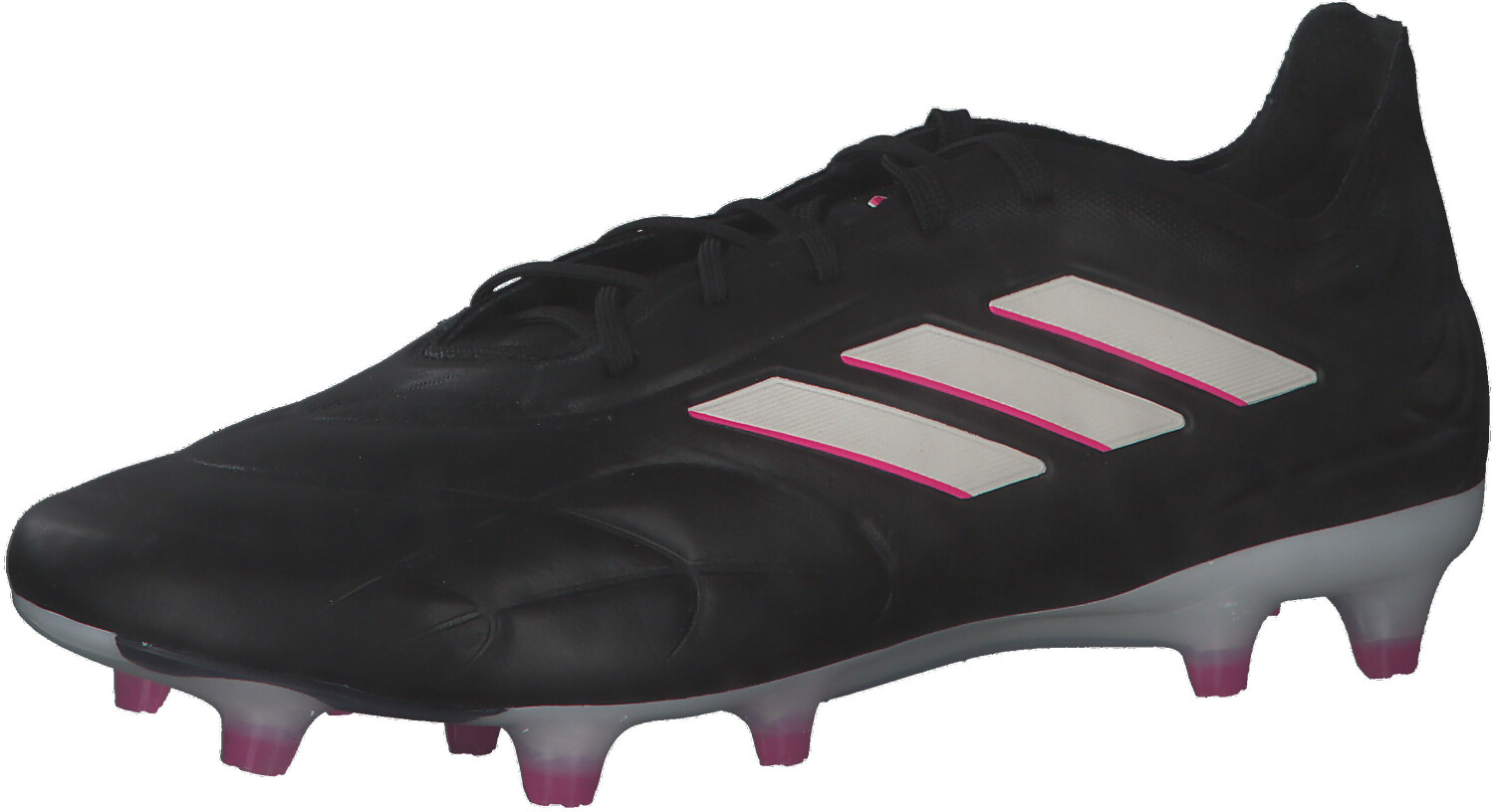 Image of Adidas Copa Pure.1 FG core black/zero metalic/team shock pink 2
