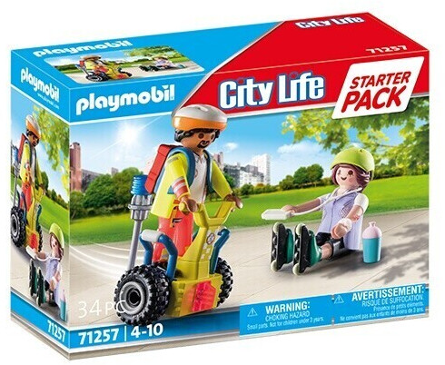 Playmobil City Action Ambulance Avec Secouristes Et Blessé 70936