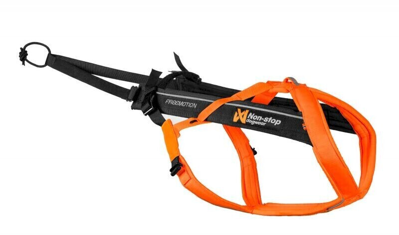 Non-stop dogwear Freemotion Harness 5.0 7 Black/Orange