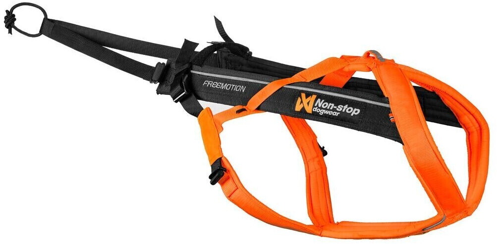Non-stop dogwear Freemotion Harness 5.0 6 Black/Orange