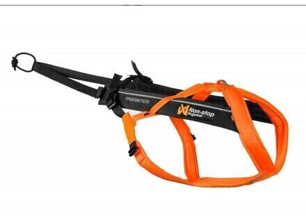Non-stop dogwear Freemotion Harness 5.0 8 Black/Orange