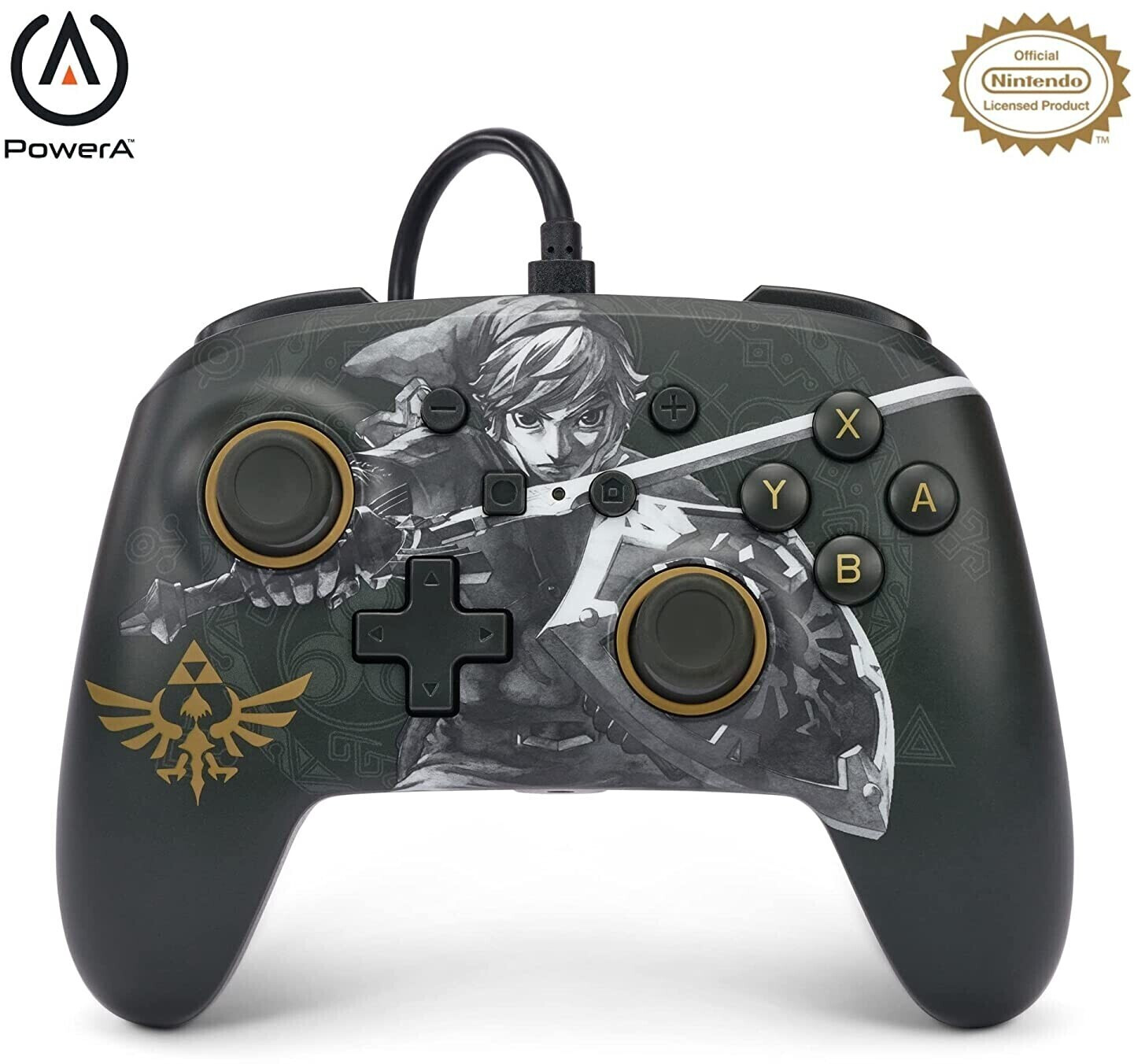 Buy PowerA Nintendo Switch Enhanced Wired Controller The Legend of Zelda Battle ready Link from 24.99 Today Best Deals on idealo