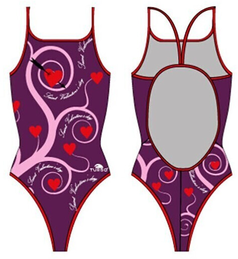 Turbo Saint Valentine 09 Thin Strap Swimsuit girls (89324222) purple