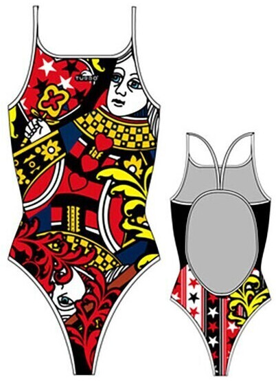 Turbo Big Queen Thin Strap Swimsuit girls (89489222) multicoloured