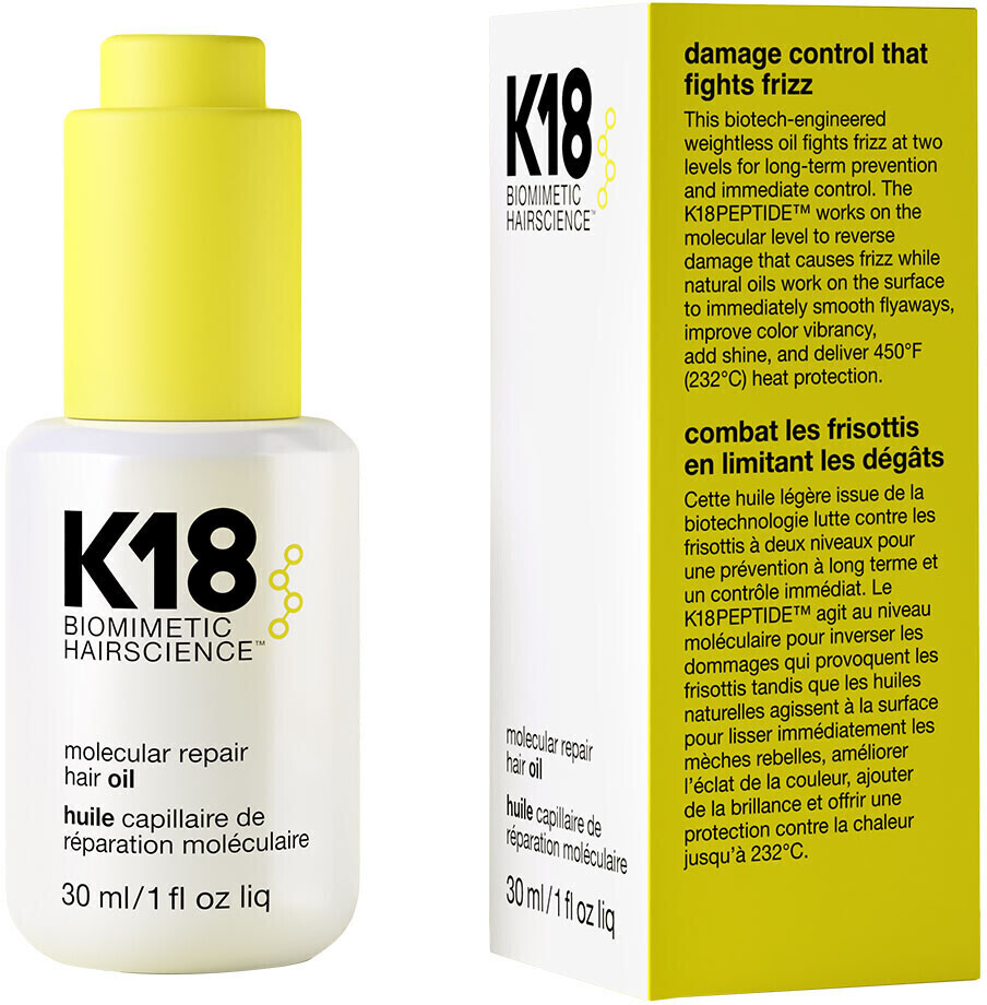 K18 Molecular Repair Hair Oil (30ml)