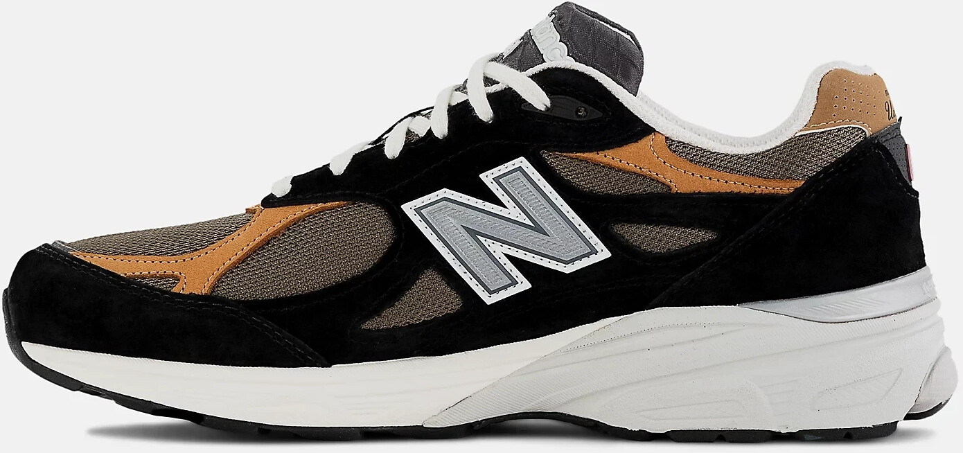 Orange and black new balance 990 on sale