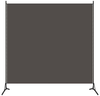 vidaXL Cloison de séparation 1 panneau 175 x 180 cm anthracite