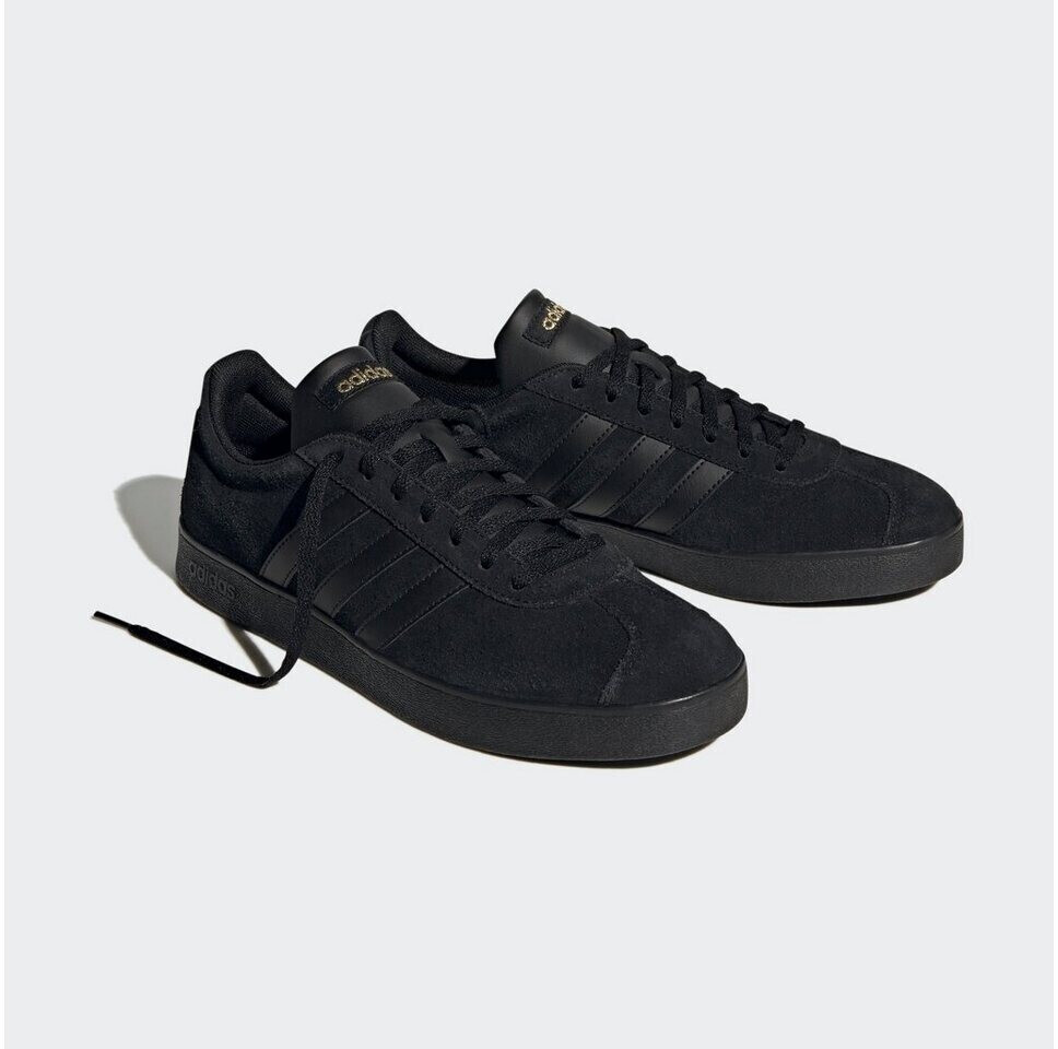 Adidas vl court suede black store