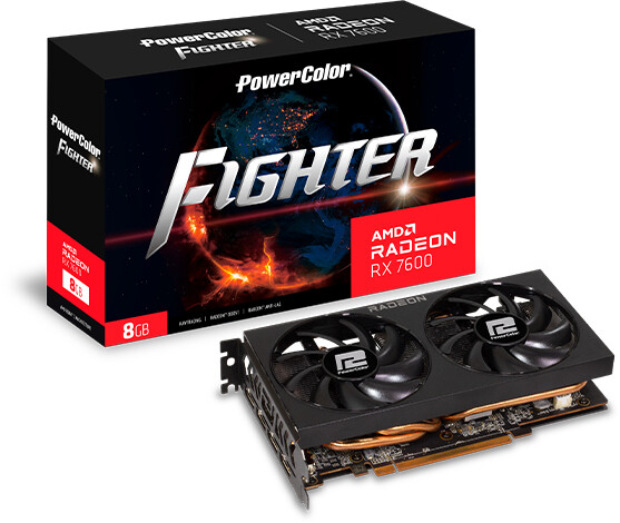 Powercolor Radeon RX 7600 Fighter