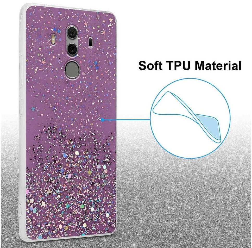 Cadorabo Custodia Trasparente Rosa Per Huawei Mate 10 Lite – Cover Sottile In TPU, Antiurto E Morbida