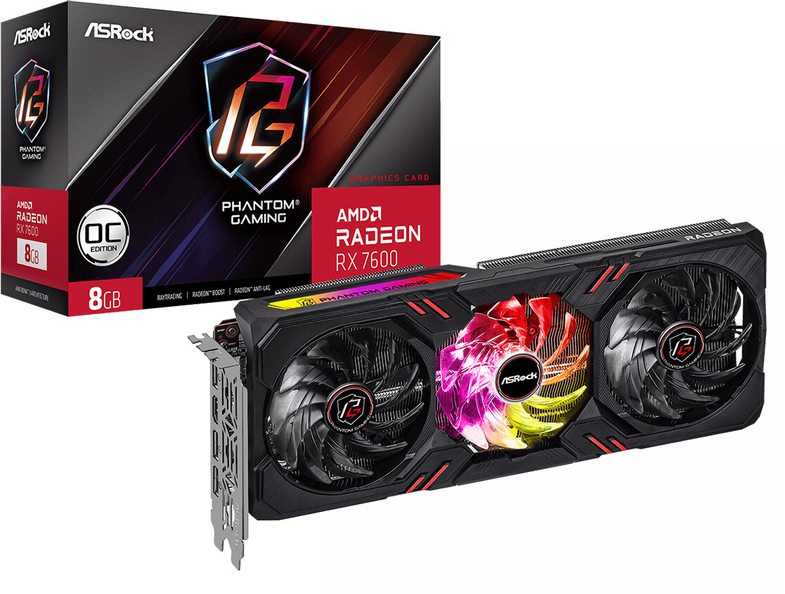 ASRock Radeon RX 7600
