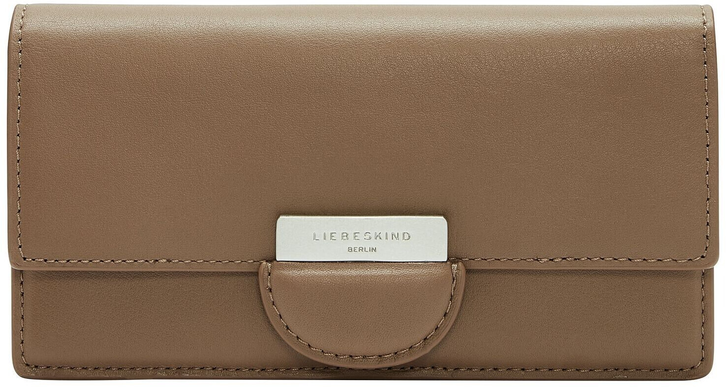 Carteras Doble Cremallera Liebeskind Slam 2D Leather, Monederos Para Mujer, 19 X 11 X 2 Slam Wallet