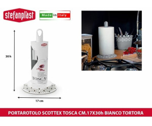 Stefanplast Tosca portarotolo da cucina bianco/tortora (55300) a € 5,52  (oggi)