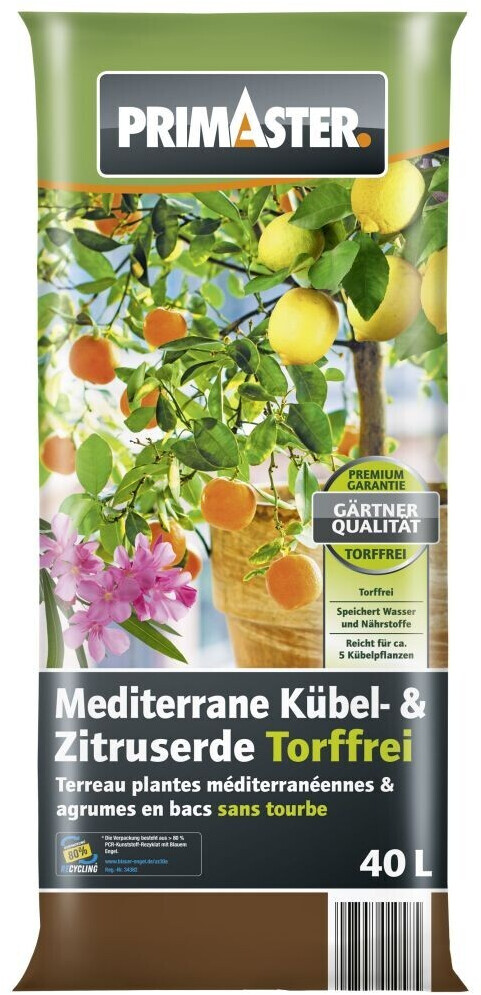 PRIMASTER Mediterrane Kübel und Zitrus Erde 40 L (0688100853) ab 9,99