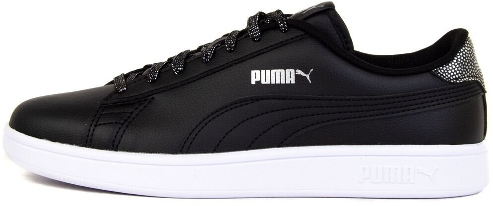 Puma Smash v2 Metallics Jr Kids black/silver