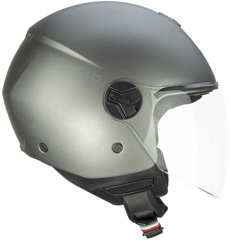 CGM 167a Flo Mono Open Face Helmet Grey (167A-ASA-10)