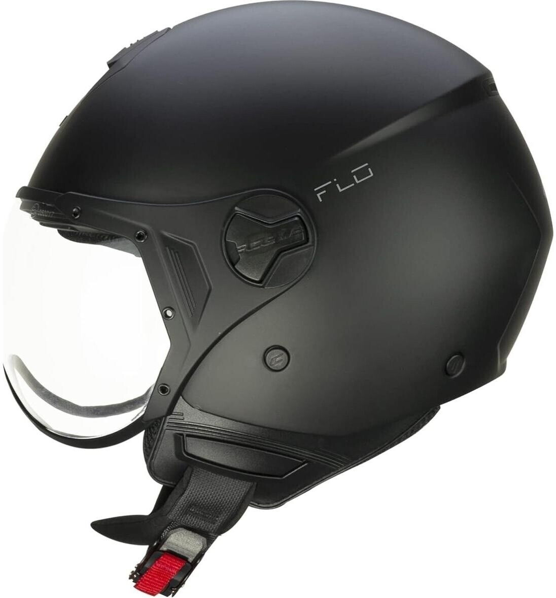 CGM 167a Flo Mono Open Face Helmet Black (167A-ASA-01)