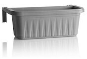 Bama Planter Rondine Privacy 2pcs. grey