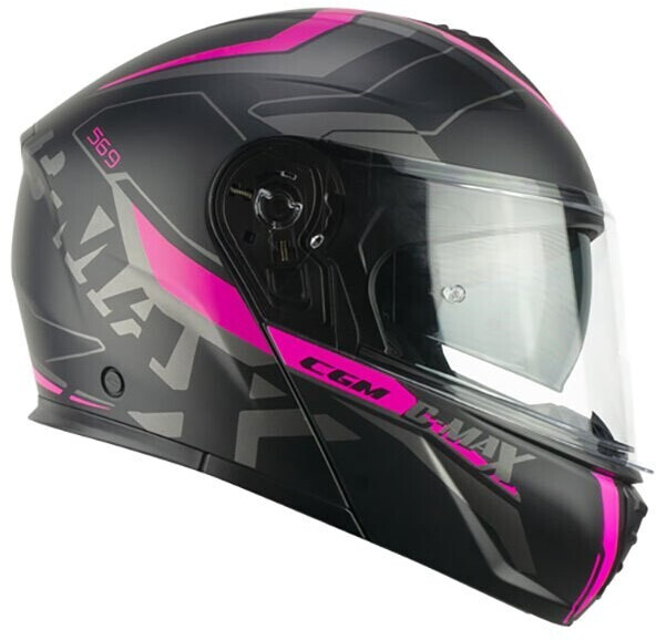 CGM 569g C-max City Modular Helmet Black/Pink