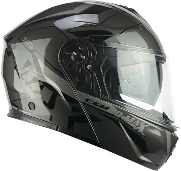 CGM 569g C-max City Modular Helmet Black/Grey