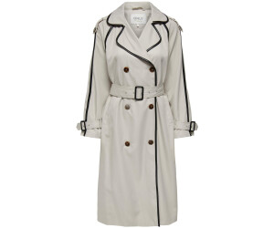 Lyng Mix Quiltted Trenchcoat Pumice Stone
