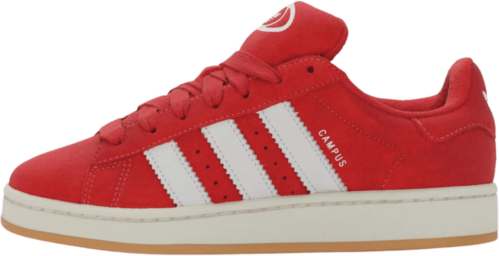 Adidas campus discount bianche e rosse