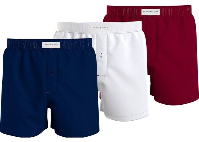 Tommy Hilfiger 3-Pack Boxershorts (UM0UM02848) desert sky/white/rouge ab  54,99 € | Preisvergleich bei idealo.de