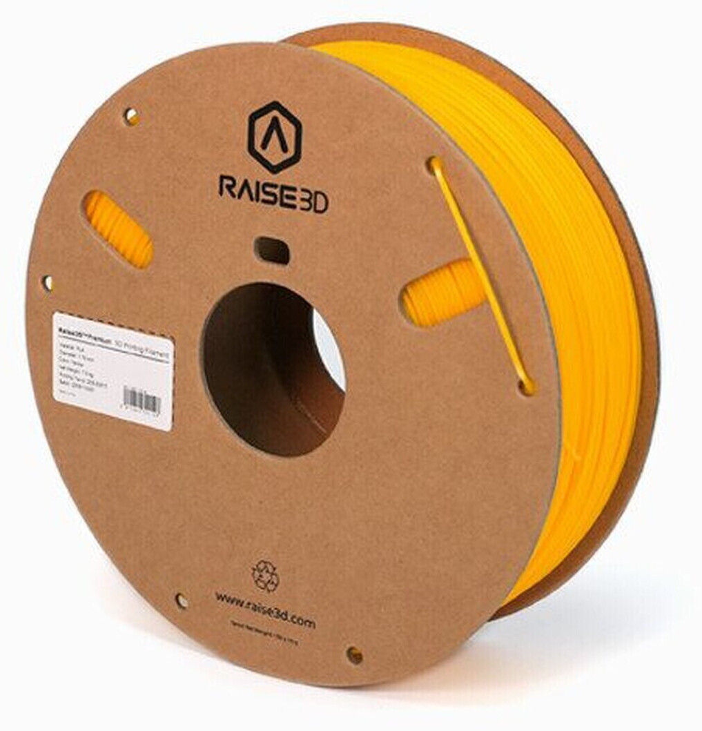 Raise3D PLA Filament 1.75mm 1000g Yellow
