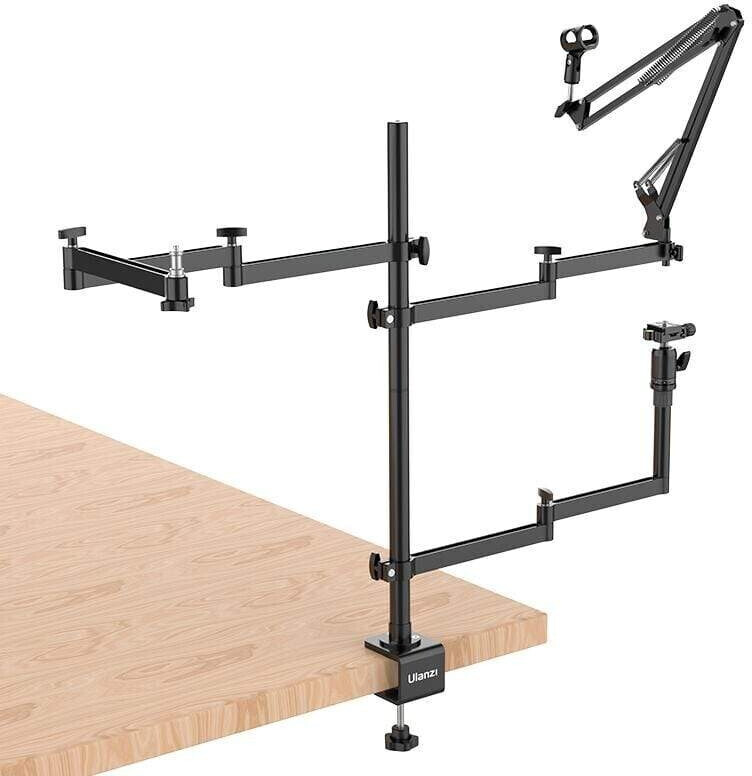Ulanzi Universal Flexible Desk Mount Live Broadcast Boom Arm