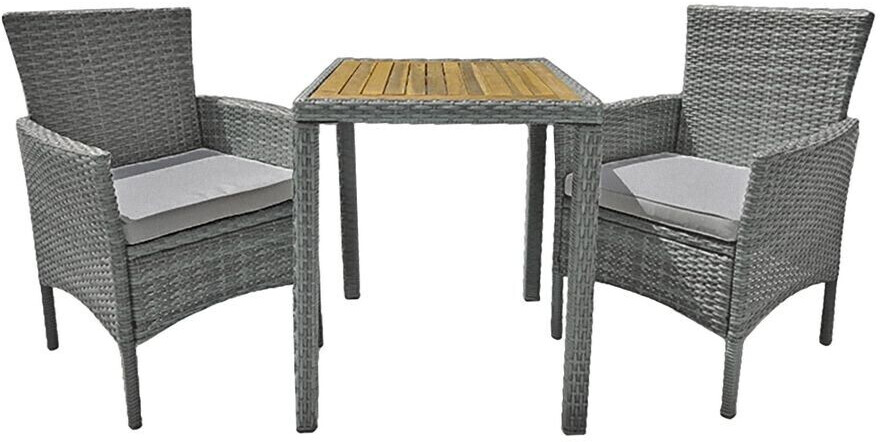 Garden Pleasure Dakota Balkonset 3teilig hellgrau ab 203,82