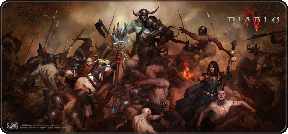 FS Holding Diablo IV Heroes Mousepad