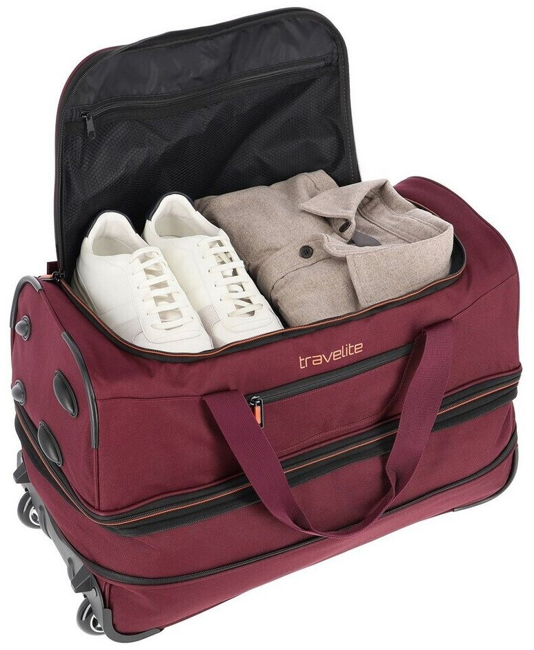 Travelite Basics Rollenreisetasche 55 cm (96275) bordeaux ab 44,40 € |  Preisvergleich bei
