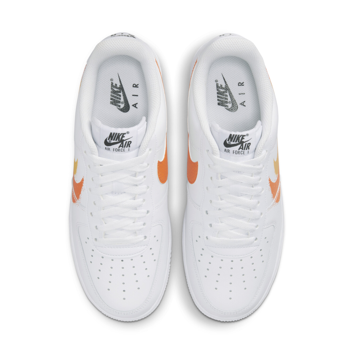 Nike Air Force 1 07 white safety orange university gold au meilleur prix sur idealo