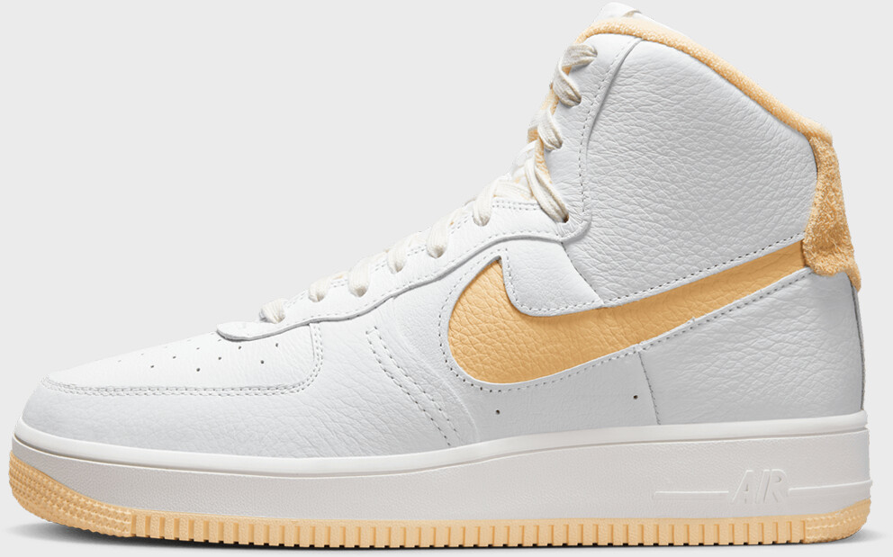 White high top air forces women's top