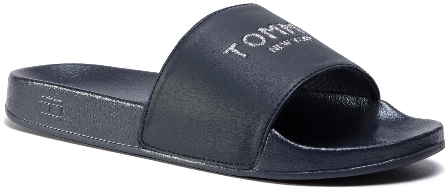 Tommy Hilfiger Th Glitter Pool Slide (FW0FW04982) desert sky