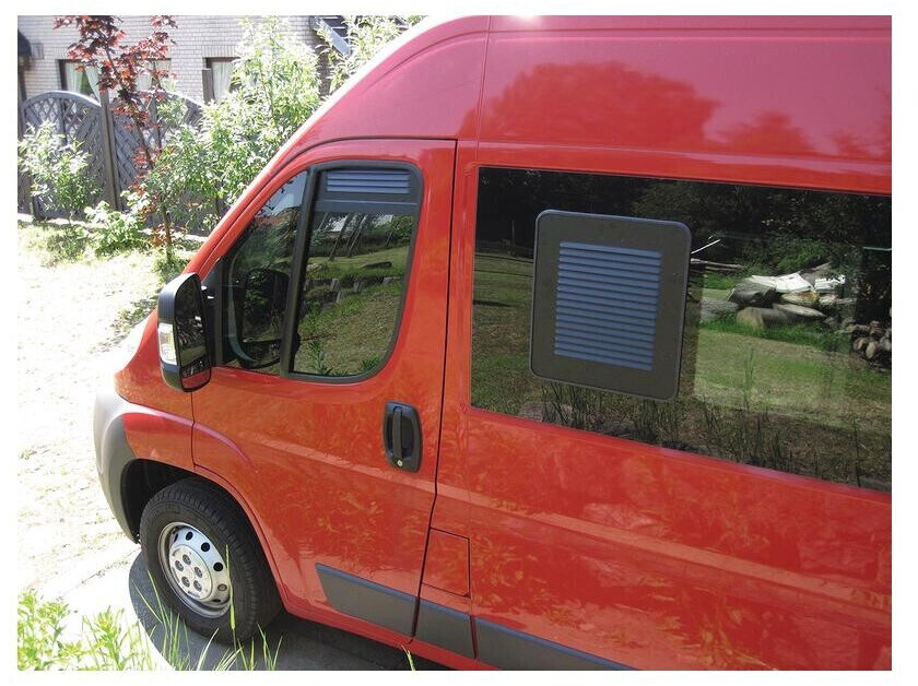 Lüftungsgitter Türfenster für Fiat Ducato 2006-2023 Auto Be- & Entlüft