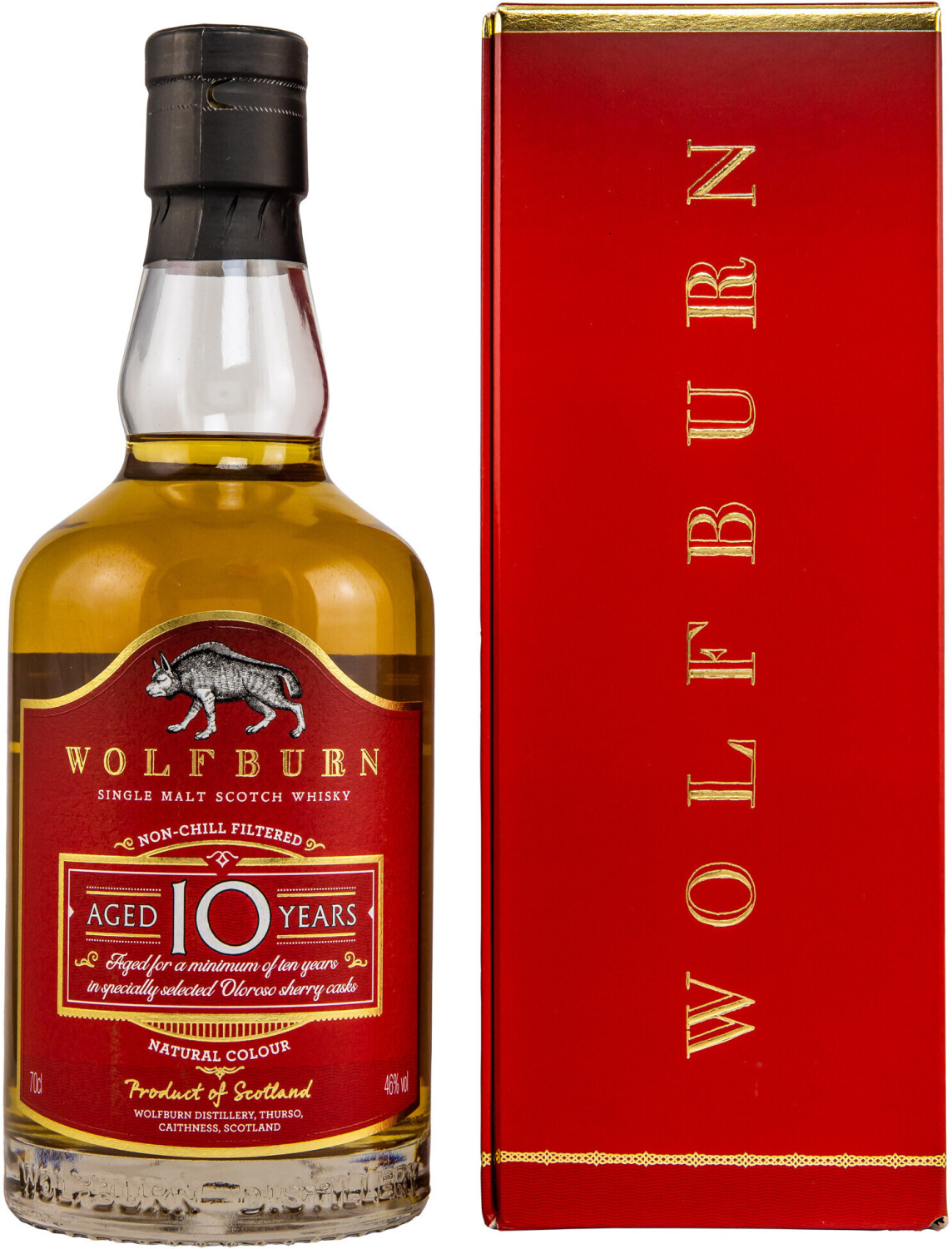 Wolfburn 10 Jahre Single 46% 0,7l 51,21 Preisvergleich € Whisky bei Scotch | Malt ab