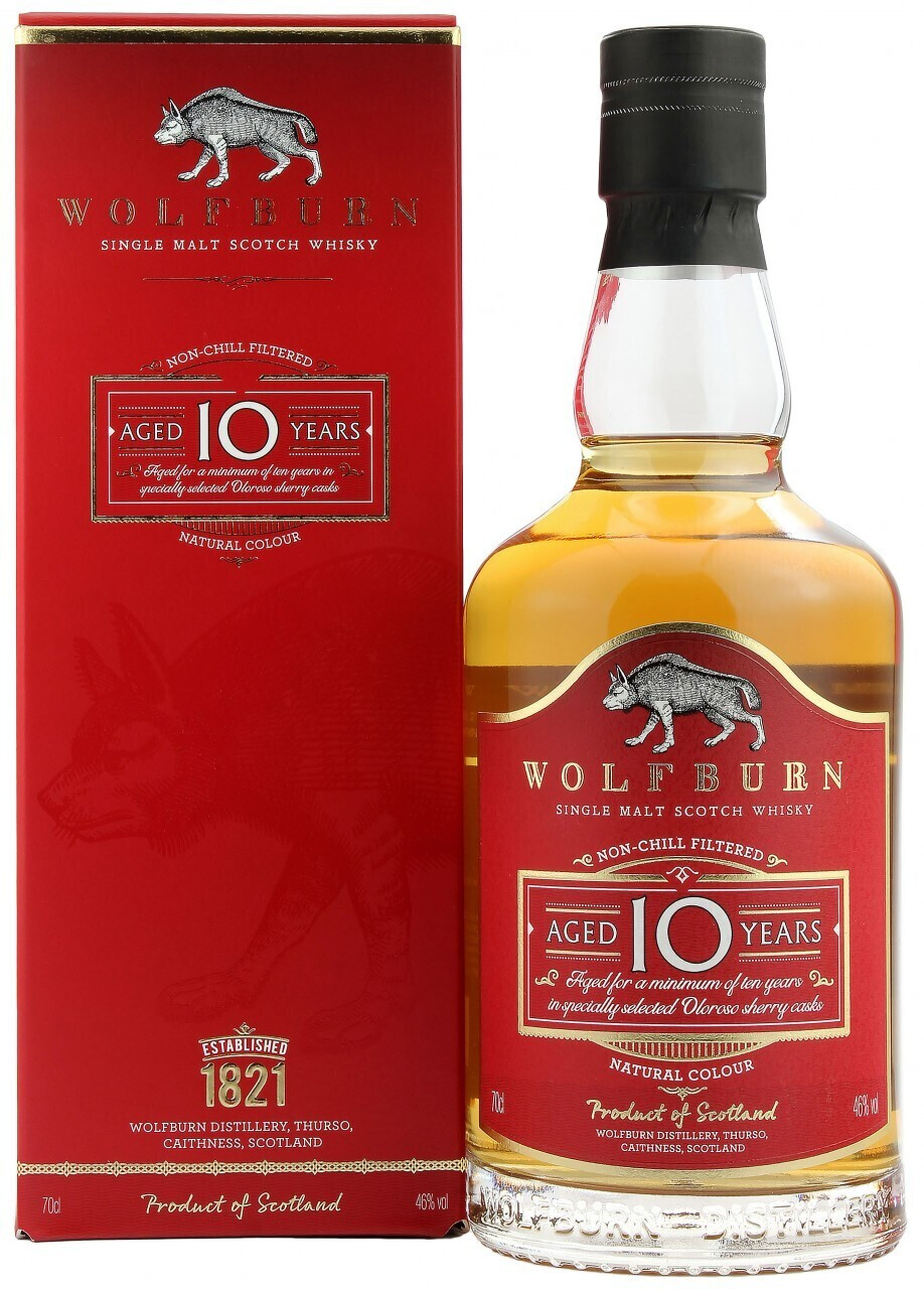 Wolfburn 10 Jahre Single Malt € ab 46% | 51,21 0,7l bei Preisvergleich Whisky Scotch