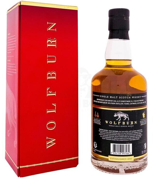 Wolfburn 10 Jahre Single Malt Scotch Whisky 0,7l 46% ab 51,21 € |  Preisvergleich bei