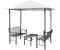 vidaXL Gazebo with tables and benches (2,5 x 1,5 m)